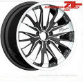 Chrome Deep Dish Luxury Black Car Aluminum Alloy Wheel For Cars